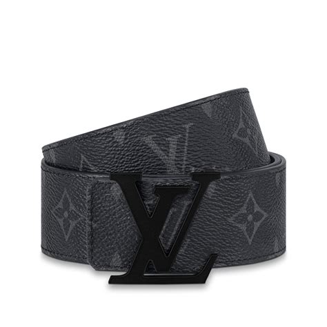 louis vuitton belt monogram black grey|Louis Vuitton belt 20mm.